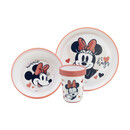 Stor: Minnie Mouse Heart Full - Baby non Slip 3 pcs Bicolor Premium set in Gift box  (10795)
