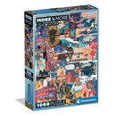 Clementoni Παζλ More is More Collection Travel & Cultures 1000 τμχ - Compact Box