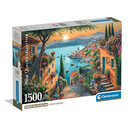 Clementoni Παζλ High Quality Collection Ο Δρόμος προς το Λιμάνι 1500 τμχ - Compact Box