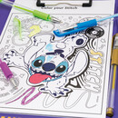 HappiHobbi Art Journal Fluo Στυλό Disney Stitch Για 9+ Χρονών