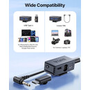 Boyalink 3 - Type-c & 3,5mm ai-Powered Button Wireless Microphone 2 tx + 1 rx no Case