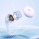 Qcy lh1 White - Wired Semi-ear Earphones w. mic ios Android Type-c 1,15m Cable 20-20khz
