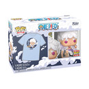 Funko Pop! & Tees: one Piece - Luffy Fifth Gear Vinyl Figure & t-Shirt (m)
