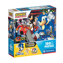 Clementoni Παιδικό Παζλ Supercolor Sonic 180 τμχ