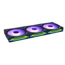 Lian li uni fan Infinity sl- Wireless - 120 -3pcs Reverse Black (Triple Pack Include Controller)