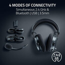 Razer Blackshark v3 pro Black - anc Wireless Gaming Headset - 70h - 2.4ghz/bt/usb - Pc/ps5/switch