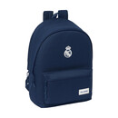 Safta: Real Madrid - Laptop Double Backpack (40cm) Navy Blue + usb (642469820)