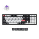 Keychron q6 he (Q6h-m1) qmk Wireless Custom Hall Effect Keyboard Purple Switch 100% us Layout
