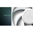 Arctic p12 pro pst (White) - pwm 120mm Case fan - Fluid Dynamic Bearing - max 3000 rpm - pwm Regulat