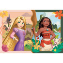 Clementoni Παιδικό Παζλ Super Color Disney Princess 2x20 τμχ
