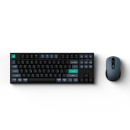 Keychron b33 Combo (Kcbd1-gr) Wireless Keyboard and Mouse 80% gr Layout Black-Green