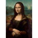 Clementoni Παζλ Museum Collection Leonardo da Vinci: Μόνα Λίζα 1000 τμχ - Compact Box