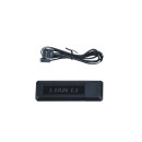 Lian li uni rgb fan cl Wireless 120mm Reverse Blade Black - (3pcs) - w/ Controller - Static Pressure