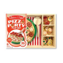 Melissa & Doug Pretend Play: Wood - Pizza Party (6074863)