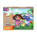 Spin Master Board Games:: Dora 3 Παιχνίδια Παζλ με τη Ντόρα (6071059)