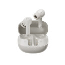 Qcy Buds anc Cream Grey (Ht15) - 45db anc tws Earbuds 35h 5 mic Enc, ear-Canal Adaptive Tech,