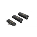 Boya by-Wm3t2-d2 2,4ghz Mobile Wireless mic for ios Iphone (2 Transmitters, two Person Vlog)