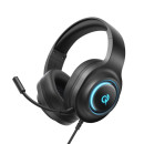 Qcy V200 pro usb Black - Wired rgb Gaming Headset Ps4/ps5/pc