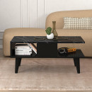 Τραπεζάκι Σαλονιού Andros Megapap Χρώμα Μαύρο - Μαύρο εφέ Μαρμάρου 90x54x39,6εκ. Τραπεζάκι Σαλονιού Andros Megapap Χρώμα Μαύρο - Μαύρο εφέ Μαρμάρου 90x54x39,6εκ.