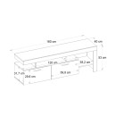 Έπιπλο Τηλεόρασης Acnes Megapap Χρώμα Λευκό εφέ Μαρμάρου - Sapphire oak 160x40x53εκ. Έπιπλο Τηλεόρασης Acnes Megapap Χρώμα Λευκό εφέ Μαρμάρου - Sapphire oak 160x40x53εκ.