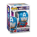 Funko Pop! Marvel: What If...? - Captain America Mech #1569 Bobble-Head Vinyl Figure Funko Pop! Marvel: What If...? - Captain America Mech #1569 Bobble-Head Vinyl Figure