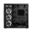 Arctic Xtender (Black) Black Window w/o gpu Vertical Mount - mid Tower Case w. a-rgb Fans Arctic Xtender (Black) Black Window w/o gpu Vertical Mount - mid Tower Case w. a-rgb Fans