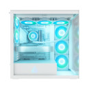 Arctic Xtender (White) Transparent Window w/o gpu Vertical Mount - mid Tower Case w. a-rgb Fans Arctic Xtender (White) Transparent Window w/o gpu Vertical Mount - mid Tower Case w. a-rgb Fans