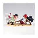 Banpresto World Collectable Figure log Stories: one Piece - Edward Newgate vs Shanks Statue (13cm) (29081)