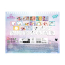 Totum: Disney Princess - Sticker by Number pad (Tt045279)