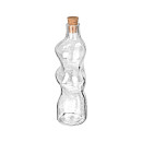 Estia Μπουκαλι Γυαλινο Sway 1000ml με Καπακι Φελλου