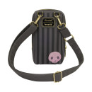 Loungefly Sanrio: Kuromi 20th Anniversary Cell Phone Crossbody bag With Coin bag (Santb1759)