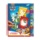 Totum: paw Patrol - Sticker by Number Book (Tt721159)