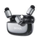 Boya Mini 2 Type-c Space Gray, 2,4ghz 2mic Wireless ai-anc mic w. Charging box Mono/stereo/safety-tr