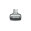 Boya Mini 2 Lightning & Type-c -Space Grey, 2,4ghz 2mic Wireless ai-anc mic w. Charging box