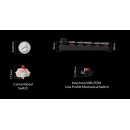 Keychron k0 max (K0m-h1) qmk Wireless Custom num pad Mechanical low Profile red Switch rgb hot-Swap