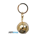 Abysse Harry Potter - Golden Snitch Metal 3d Keychain (Abykey191)