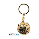 Abysse Harry Potter - Golden Snitch Metal 3d Keychain (Abykey191)
