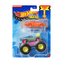 Mattel hot Wheels: Monster Trucks - Rodger Dodger 2 Pack Vehicles (Jjt65)