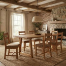 Τραπέζι Liora Megapap mdf - Ξύλινο Χρώμα Ακακίας 180x90x75εκ.