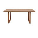 Τραπέζι Liora Megapap mdf - Ξύλινο Χρώμα Ακακίας 180x90x75εκ.