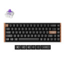 Keychron k6 he (K6h-f1) Special Wood Edition Wireless Magnetic Hall Effect rgb Keyboard 65% us