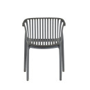 NOVA DARK GREY ΠΟΛΥΘΡΟΝΑ ΠΟΛ/ΝΙΟΥ 55X61X80εκ.