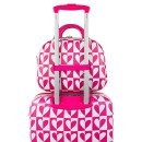 Beauty Case AGATHA RUIZ DE LA PRADA Pink/White Hearts 134235-01