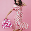 Beauty Case AGATHA RUIZ DE LA PRADA Pink/White Hearts 134235-01