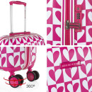 Βαλίτσα Καμπίνας AGATHA RUIZ DE LA PRADA Hearts Φούξια 134250-01