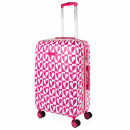 Βαλίτσα Μεσαία AGATHA RUIZ DE LA PRADA Pink/White Hearts 134260-01