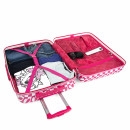 Βαλίτσα Μεσαία AGATHA RUIZ DE LA PRADA Pink/White Hearts 134260-01