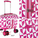 Βαλίτσα Μεσαία AGATHA RUIZ DE LA PRADA Pink/White Hearts 134260-01