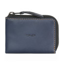 Πορτοφόλι Με Μπρελόκ Ανδρικό JASLEN Δερμάτινο Μπλε 205644-03