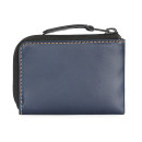 Πορτοφόλι Με Μπρελόκ Ανδρικό JASLEN Δερμάτινο Μπλε 205644-03